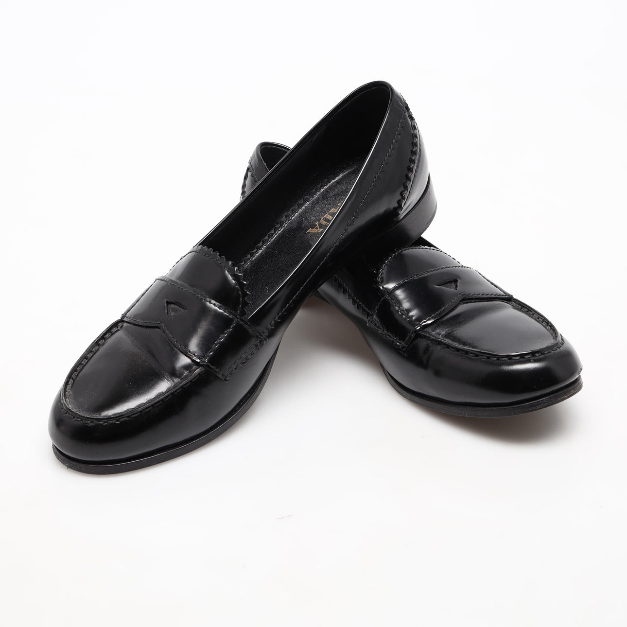 PRADA, Sko, loafers, str. 40 1/2.