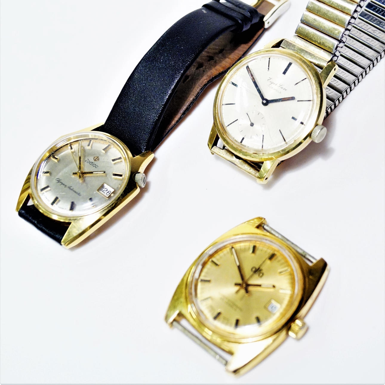 WRIST WATCH, 3 pcs, mechanical.
