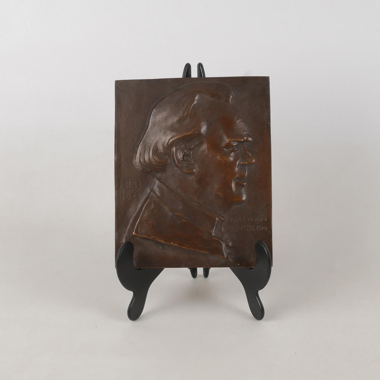 WALL RELIEF. Bronze. Nathan Söderblom.
