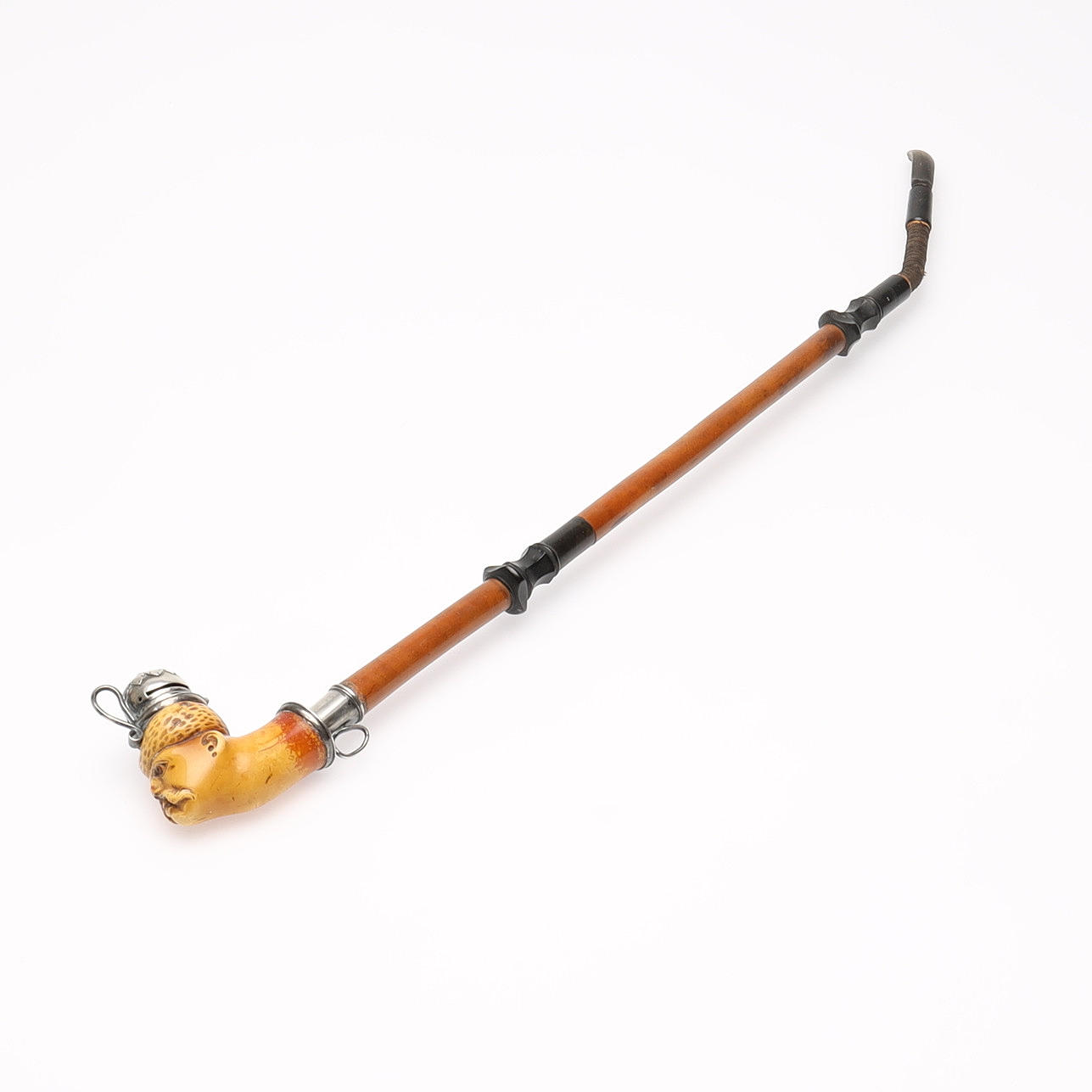 PIPE, Silberbeschläge, Schweden, 19. Jahrhundert.