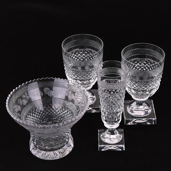 GLAS på fot, 3 st, Kent + SKÅL, Kosta - Tre Rosor, Lars Kjellander.