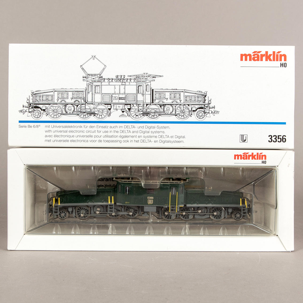 MÄRKLIN. E-Lok Krokodil H0 3356.