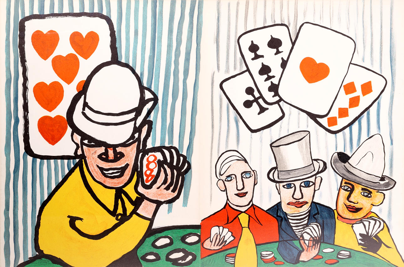 ALEXANDER CALDER. EFTER. UTAN TITEL. GRAVYR PÅ PAPPER.