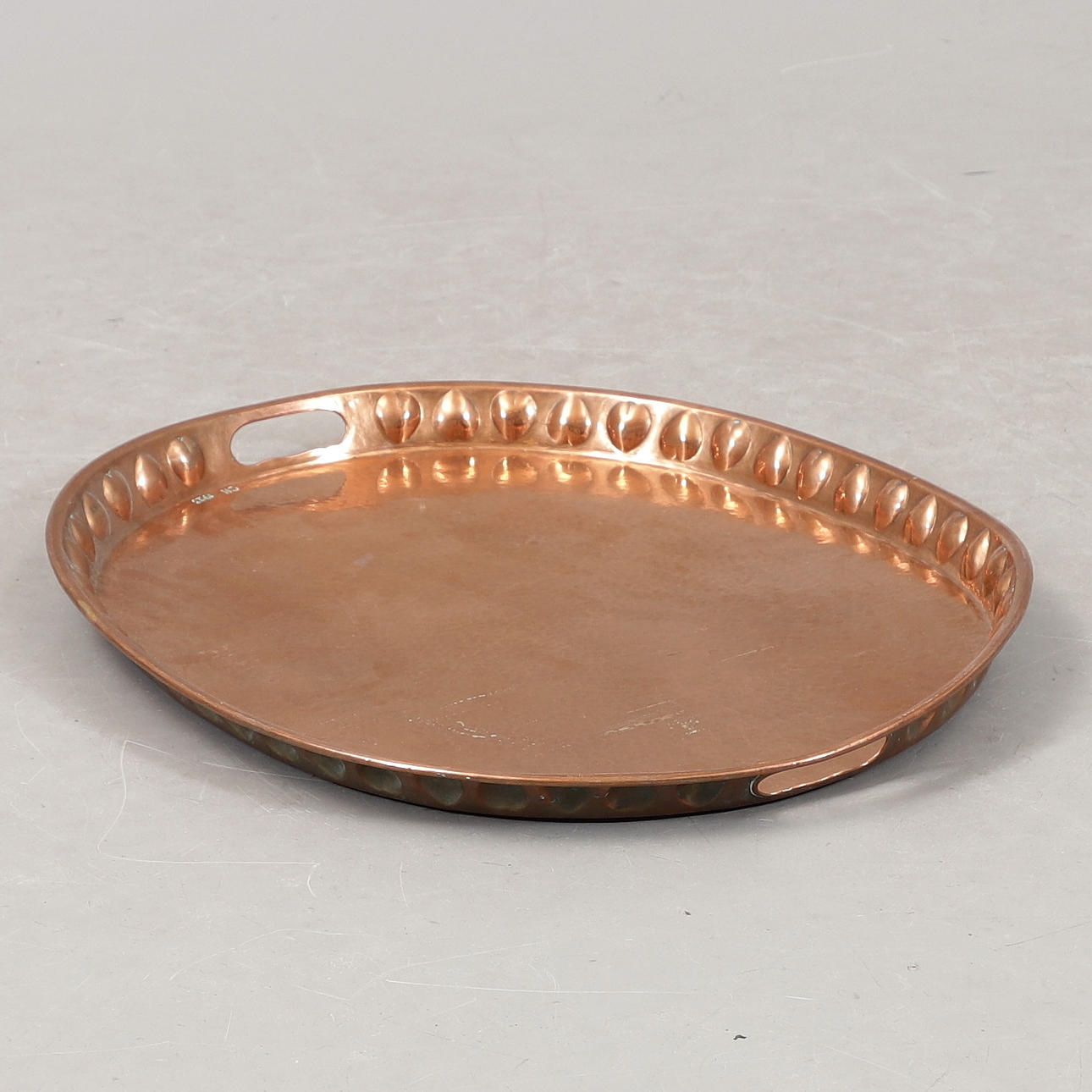 TRAY, Copper, 1923.