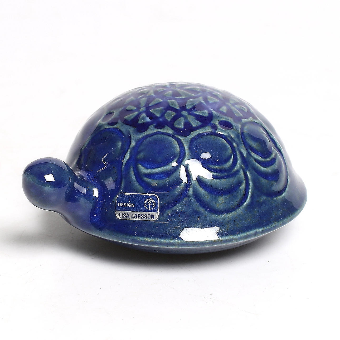LISA LARSON. Sköldpadda, stengods, Gustavsberg. 1900-tal.