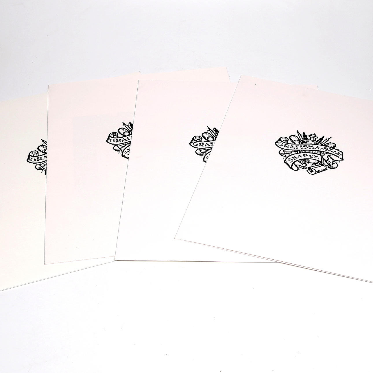 GRAFIKMAPPAR, 4 st, Grafiska sällskapet.