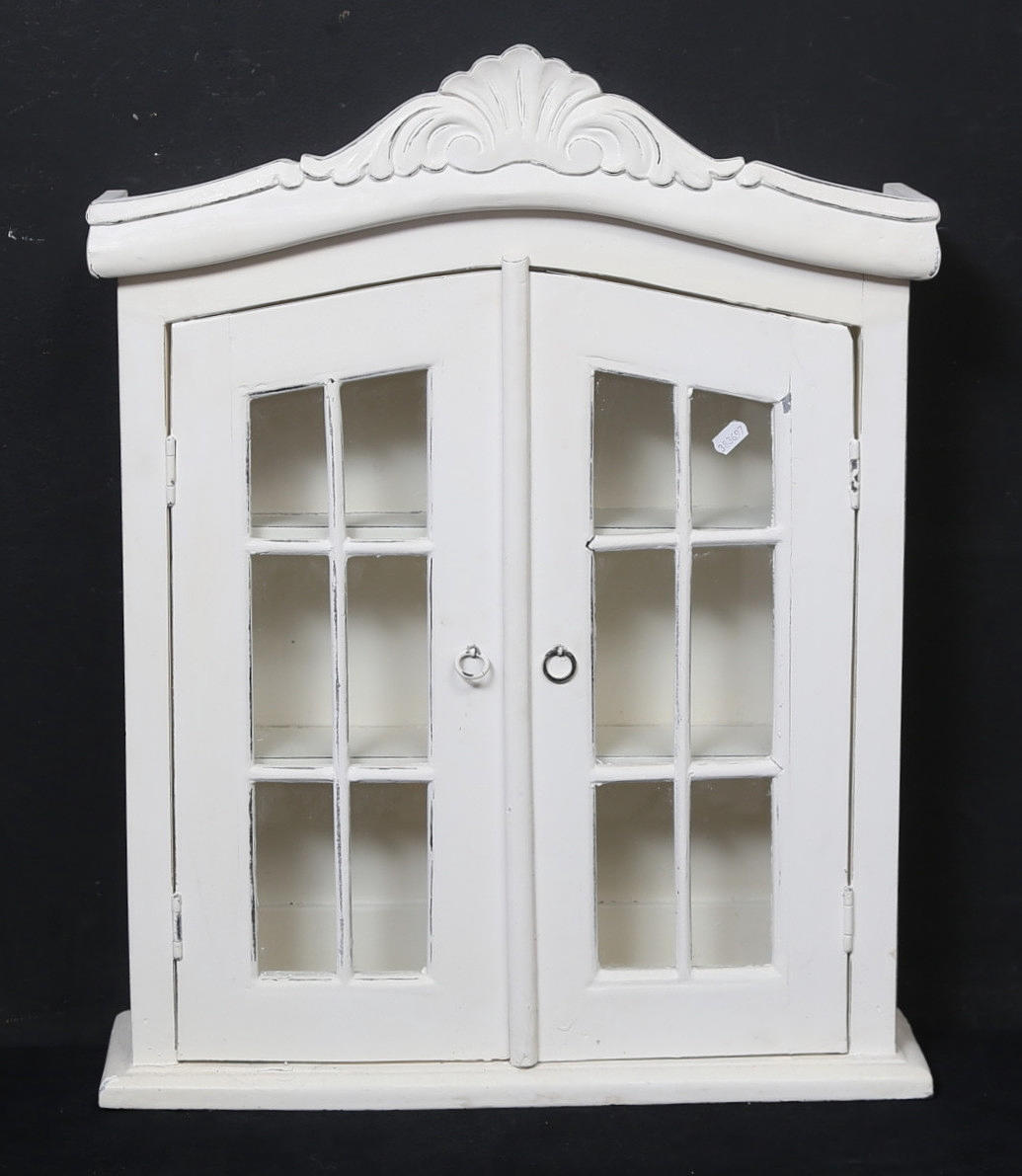 HANGING DISPLAY CABINET.