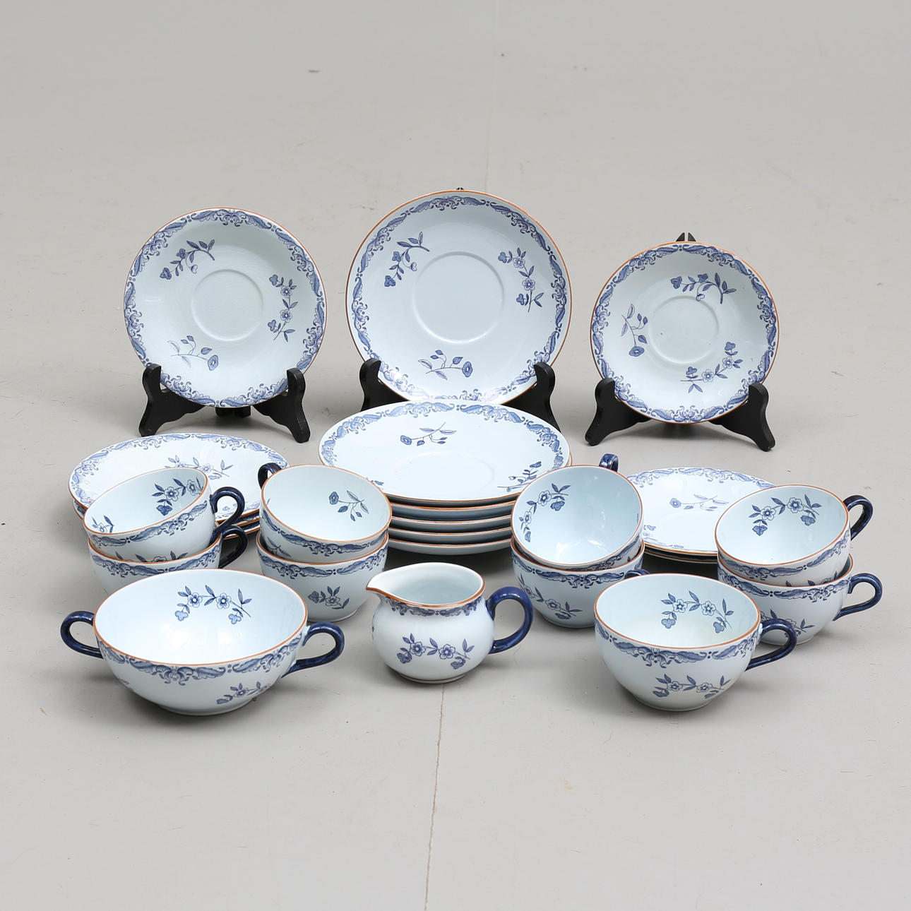 SERVISDELAR, Ostindia, Rörstrand, (29).