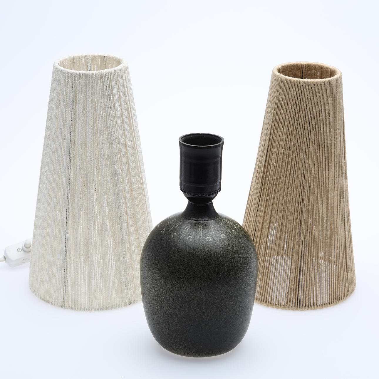 AGNE ARONSSON. TABLE LAMP, stoneware.