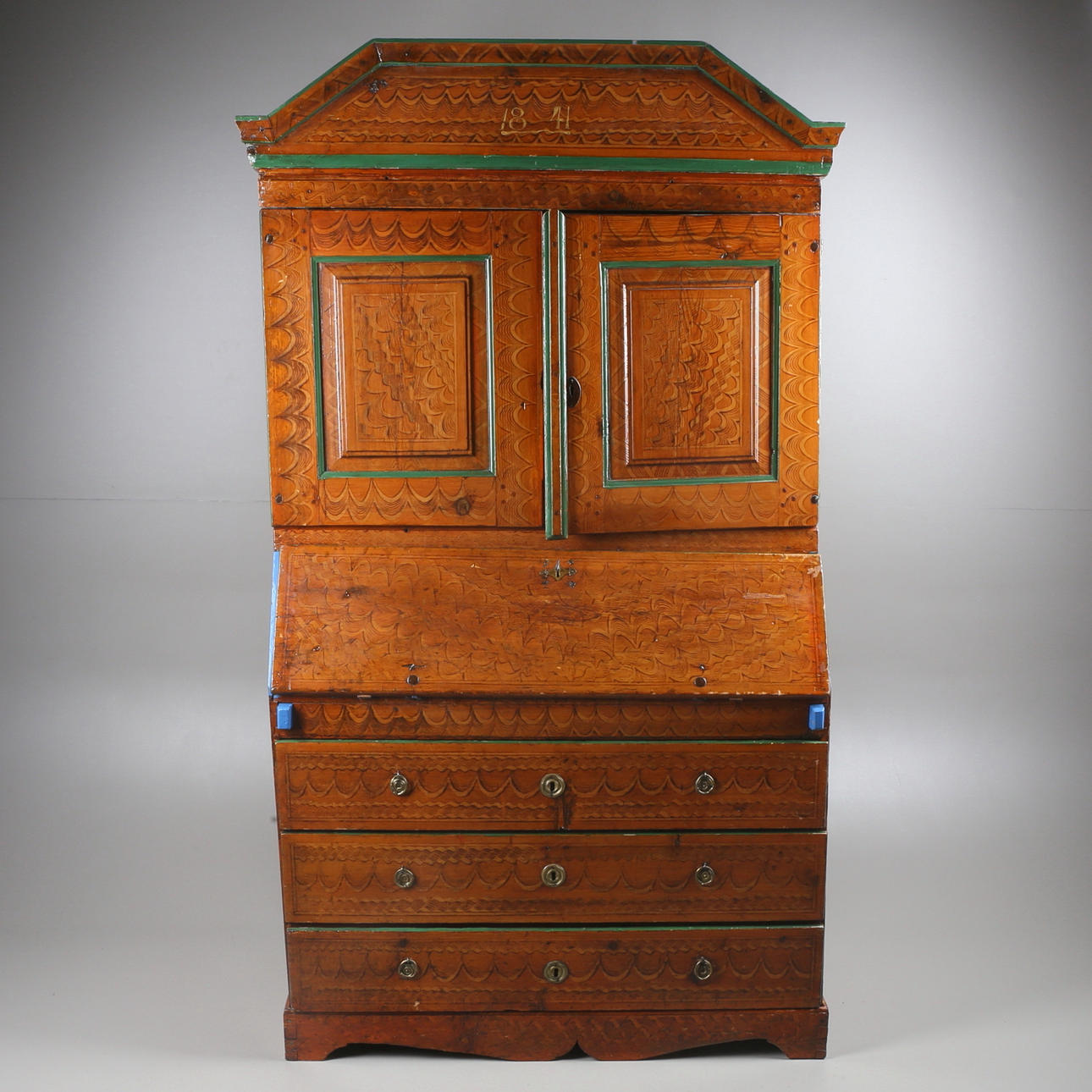 SKÅP, allmoge, 1800-tal.