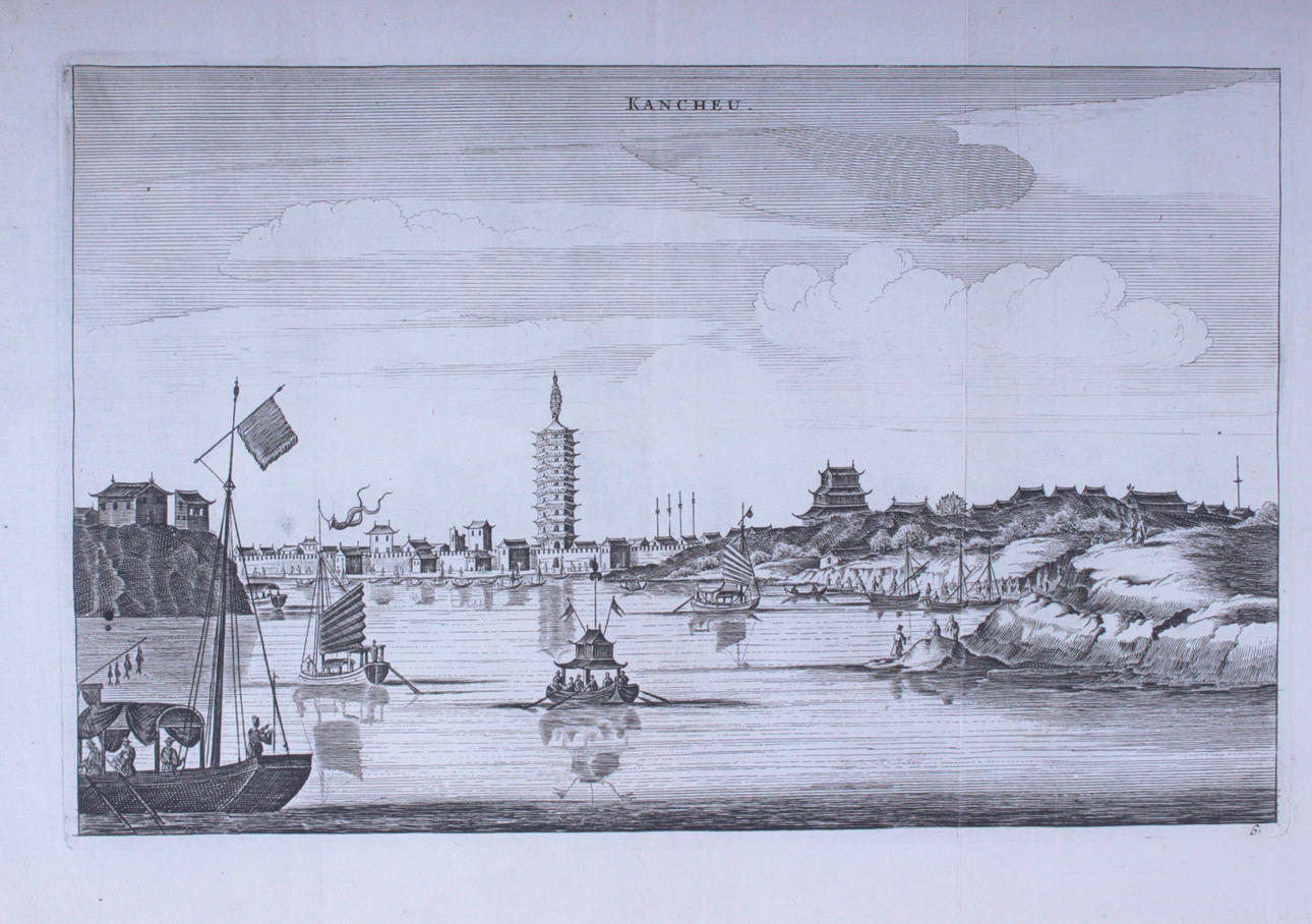 OIDENTIFIERAD KONSTNÄR. Kobberstik, 1800-tallet.