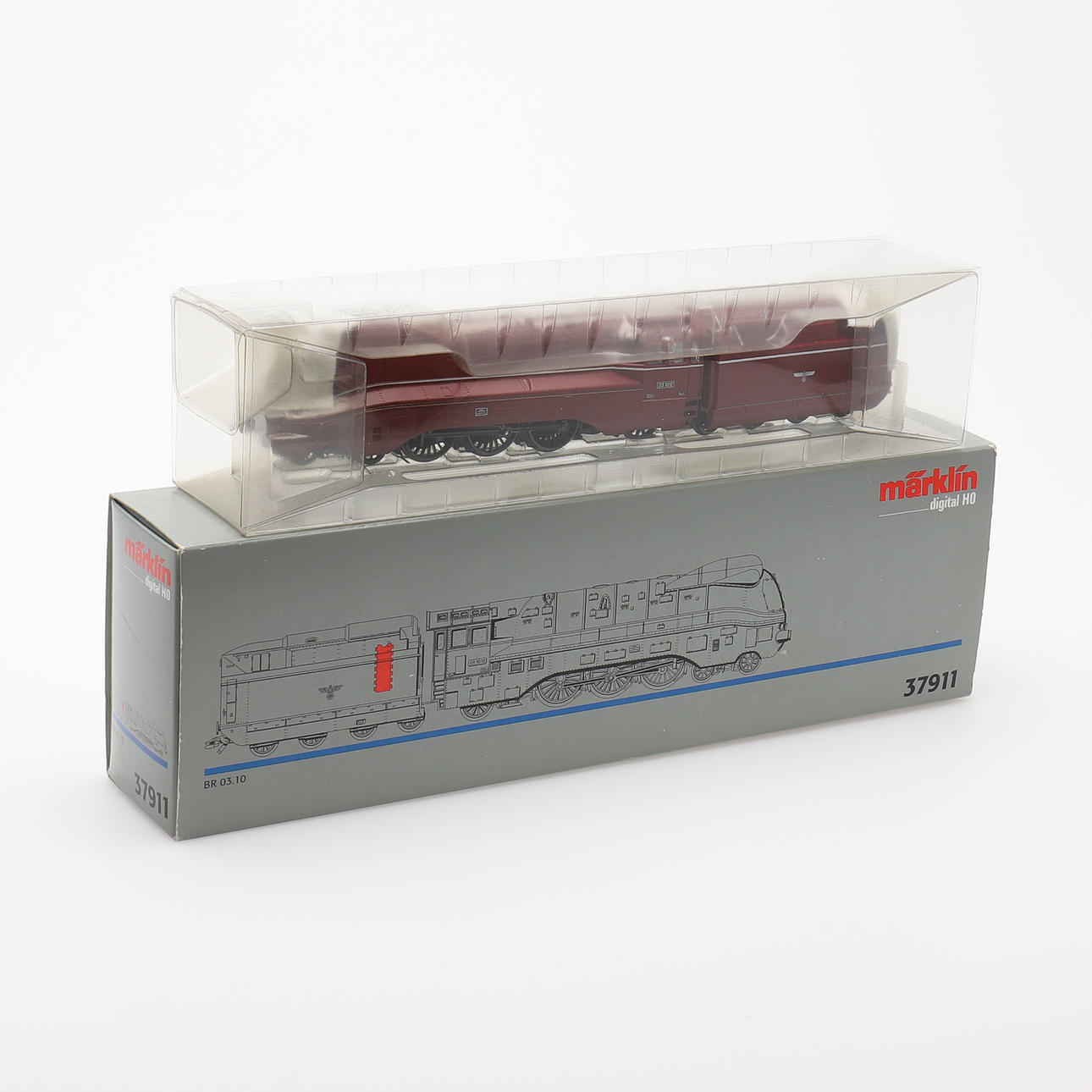 MÄRKLIN, LOC AND TENDER, DIGITAL H0, 37911.