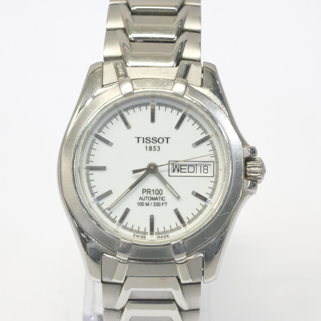 TISSOT, WRIST WATCH, PR 100, AUTOMATIC, 1990s.