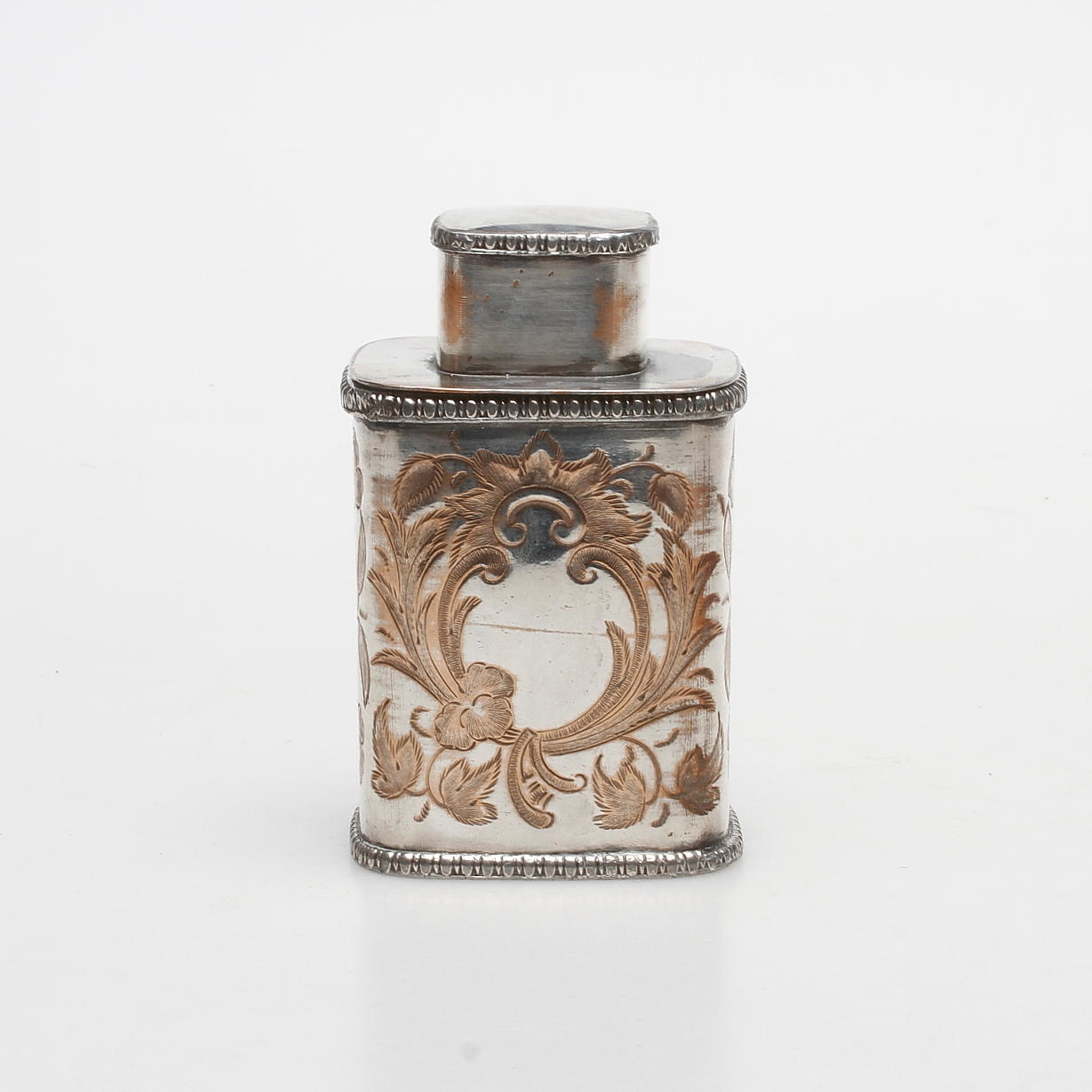 TEDOSA, argent haché, rokokostil, 1800-tal.