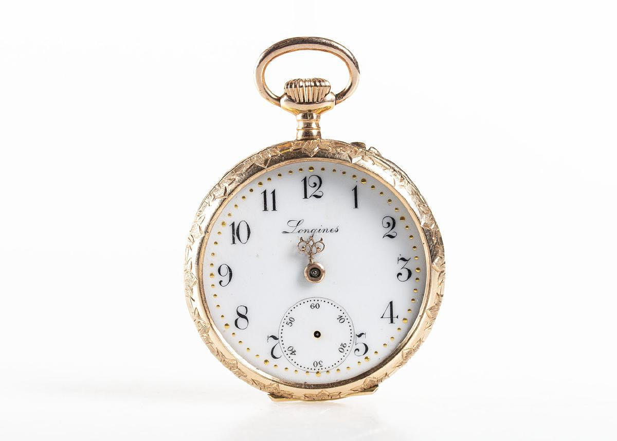 GRANDMOTHER WATCH, 14k gold, Longines.