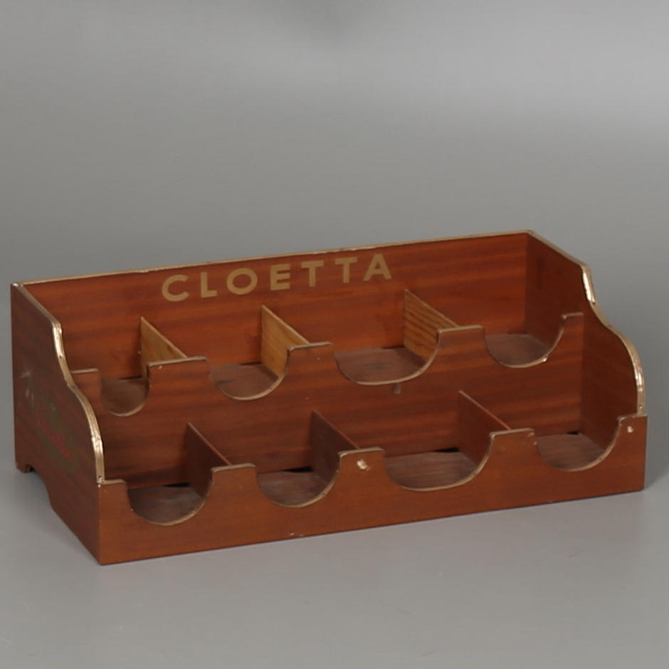 VISNINGSMONTER i teakfanér, Cloetta.