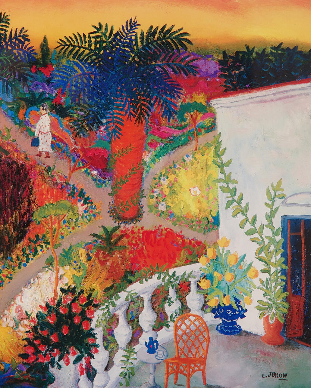 UTSTÄLLNINGSAFFISCH, Lennart Jirlow, Sofiero slott, 2006.