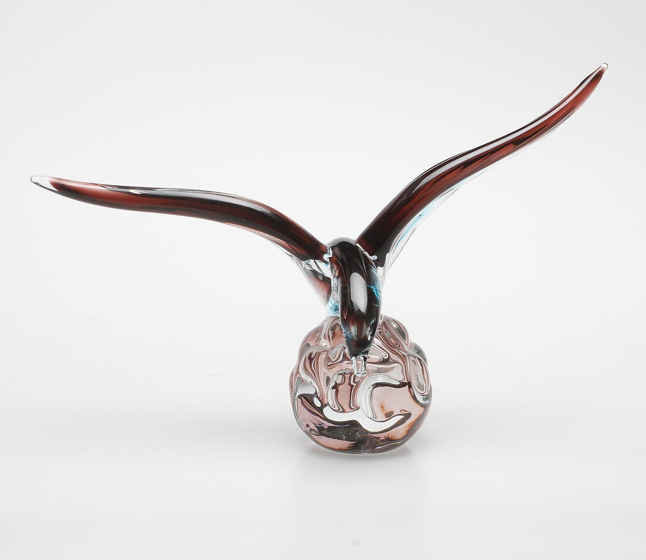 FIGURIN, glas, FM konstglas, Ronneby, signerad.