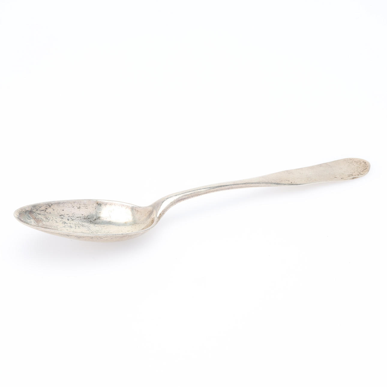 TABLE SPOON, silver, fiddle handle, Johan Fagerberg (active 1775-1822), Karlskrona 1784, weight 55 gr.