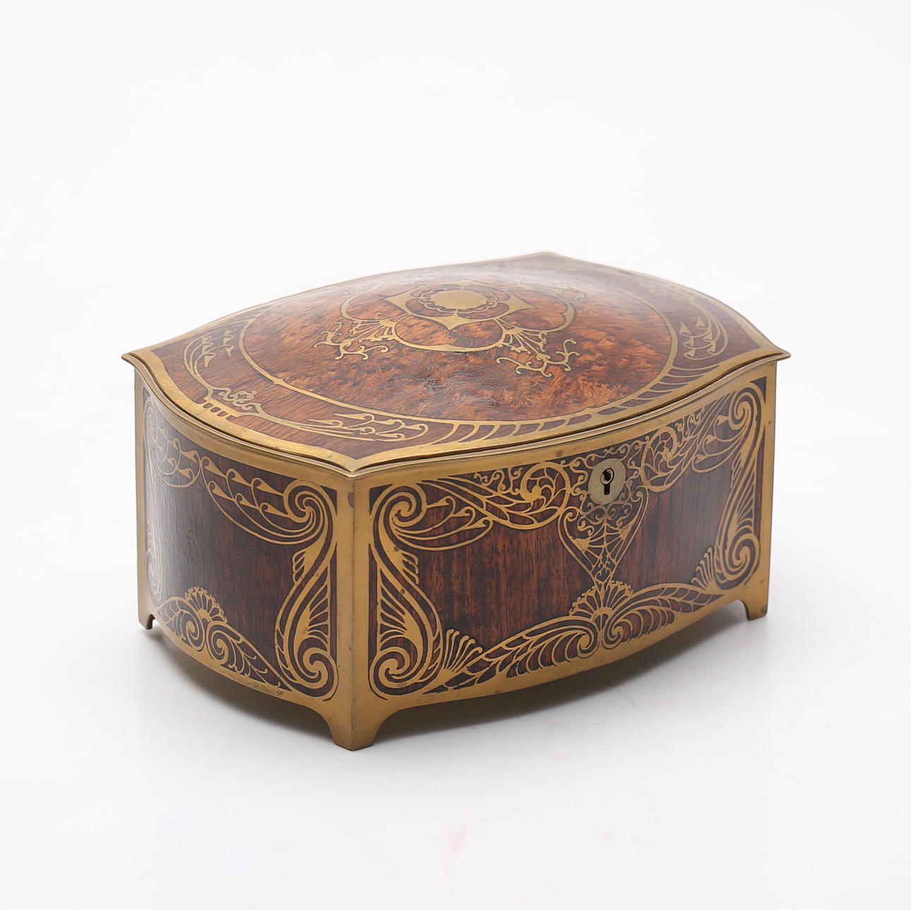 ERHARD & SÖHNE. Schatulle, Jugendstil, ca. 1905.