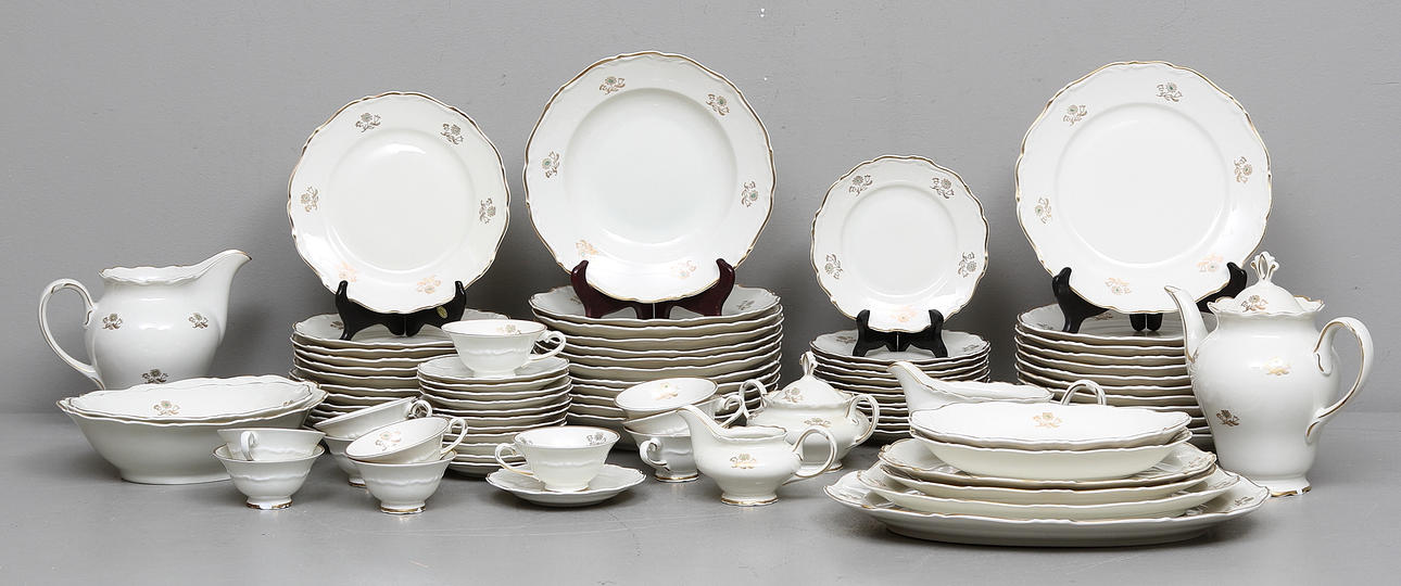 SERVIS, 72 delar, porslin, Karlskrona.