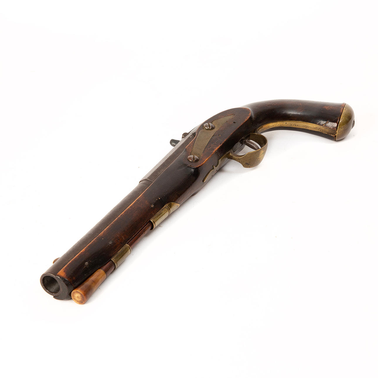 BLOCK PISTOL, Swedish, factory, 19th century.