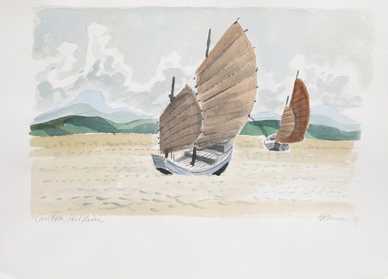 GUNNAR BRUSEWITZ. "Canton, Pärlfloden".