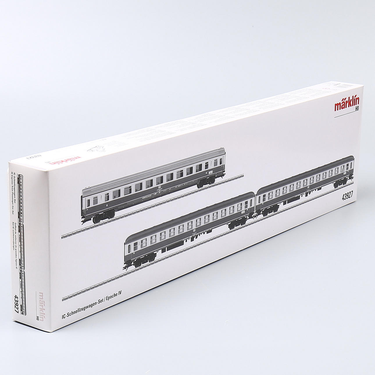 MÄRKLIN 43927 sæt med 3 vogne, DB IC, original emballage.