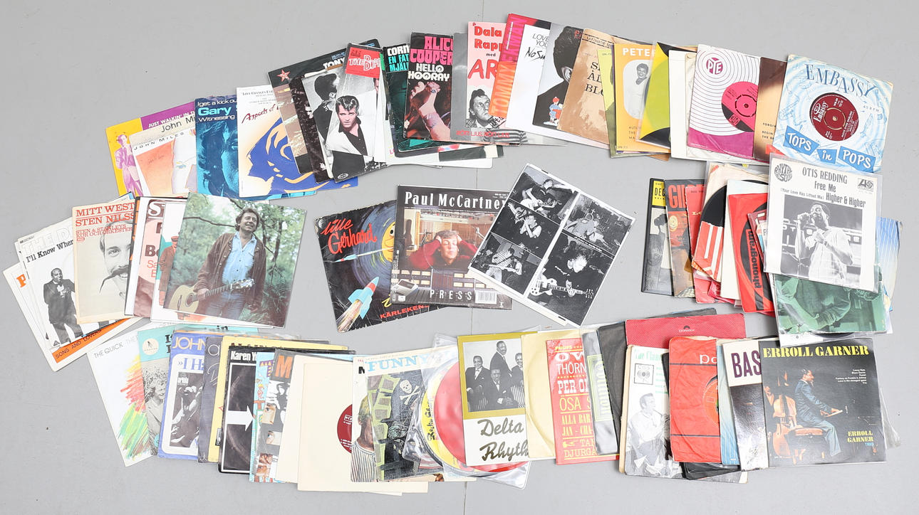 EP-skivor, ca 94 st.