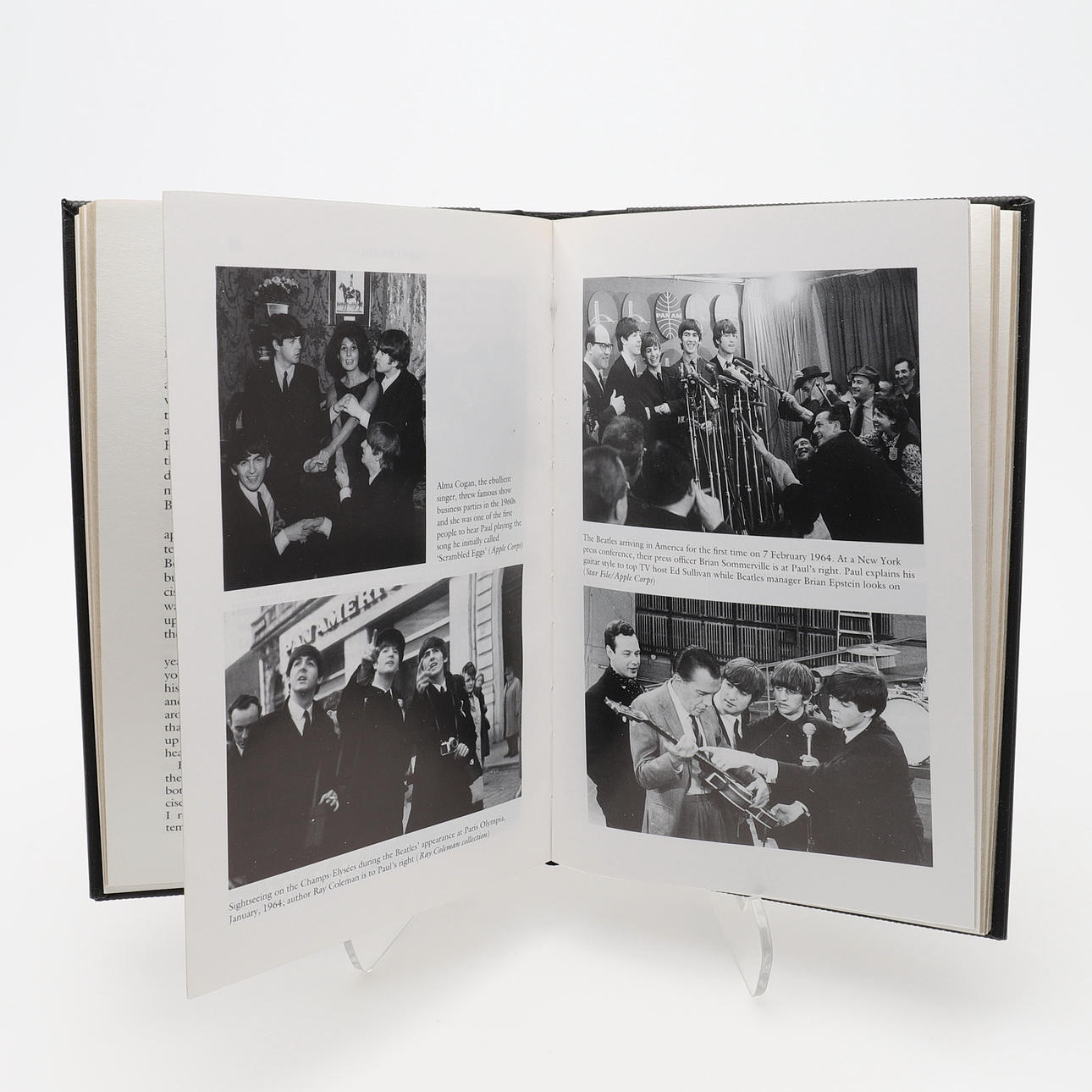 THE BEATLES. MUSIC JOURNALIST RAY COLEMAN'S 