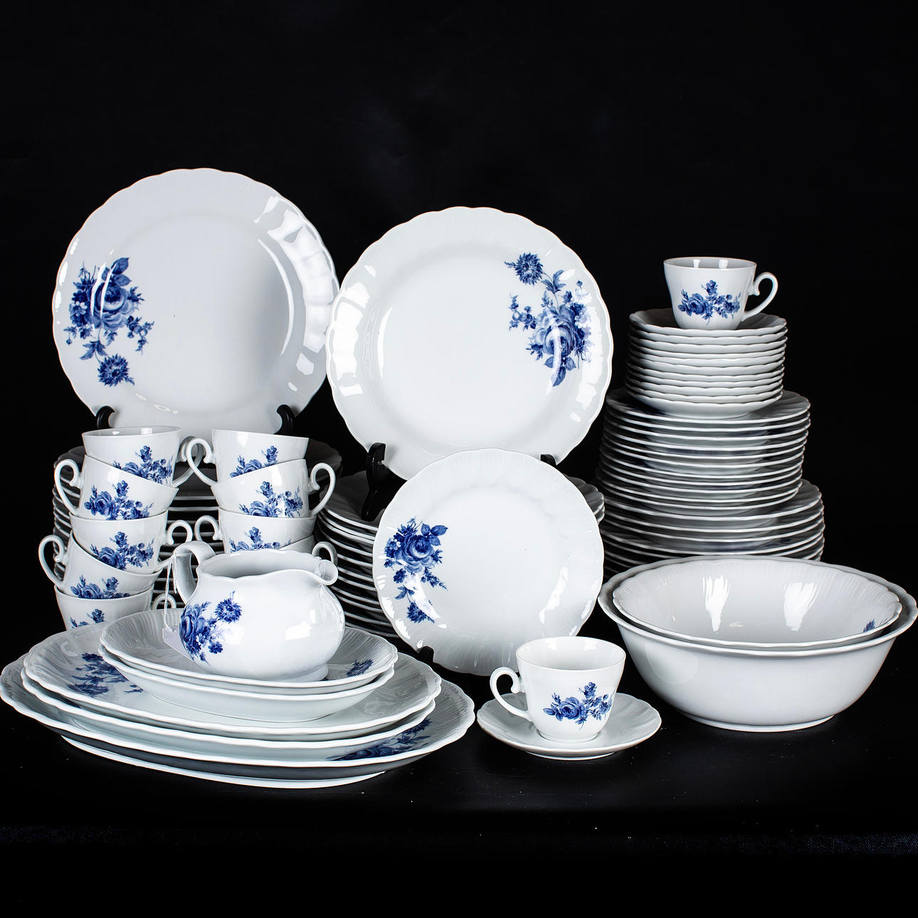 SERVIS, 80 delar, "Classic Romance", Svaneholm.