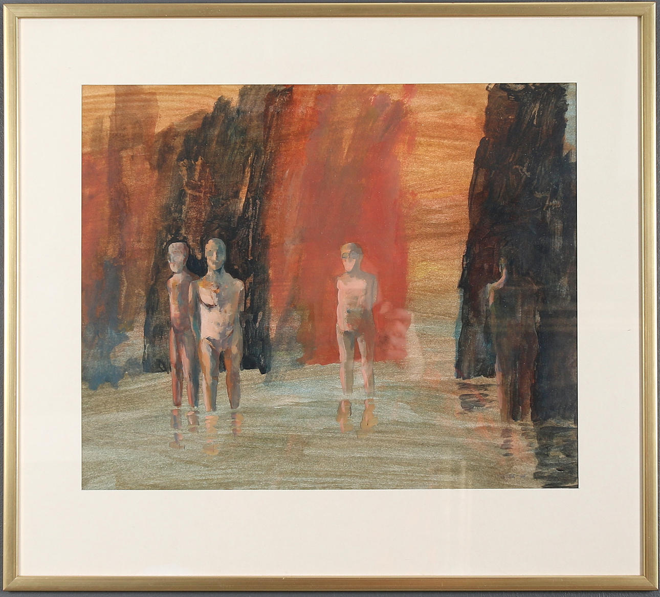 STURE MEIJER. Blandteknik, signerad.