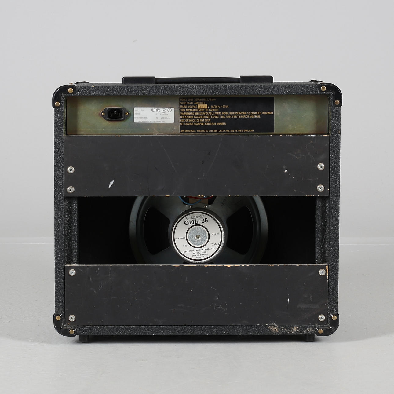 Marshall マーシャル ビンテージ ベースアンプ 5502 BASS 20 Marshall Vintage 80's Bass 20 Combo Amp Model 5502 | Reverb