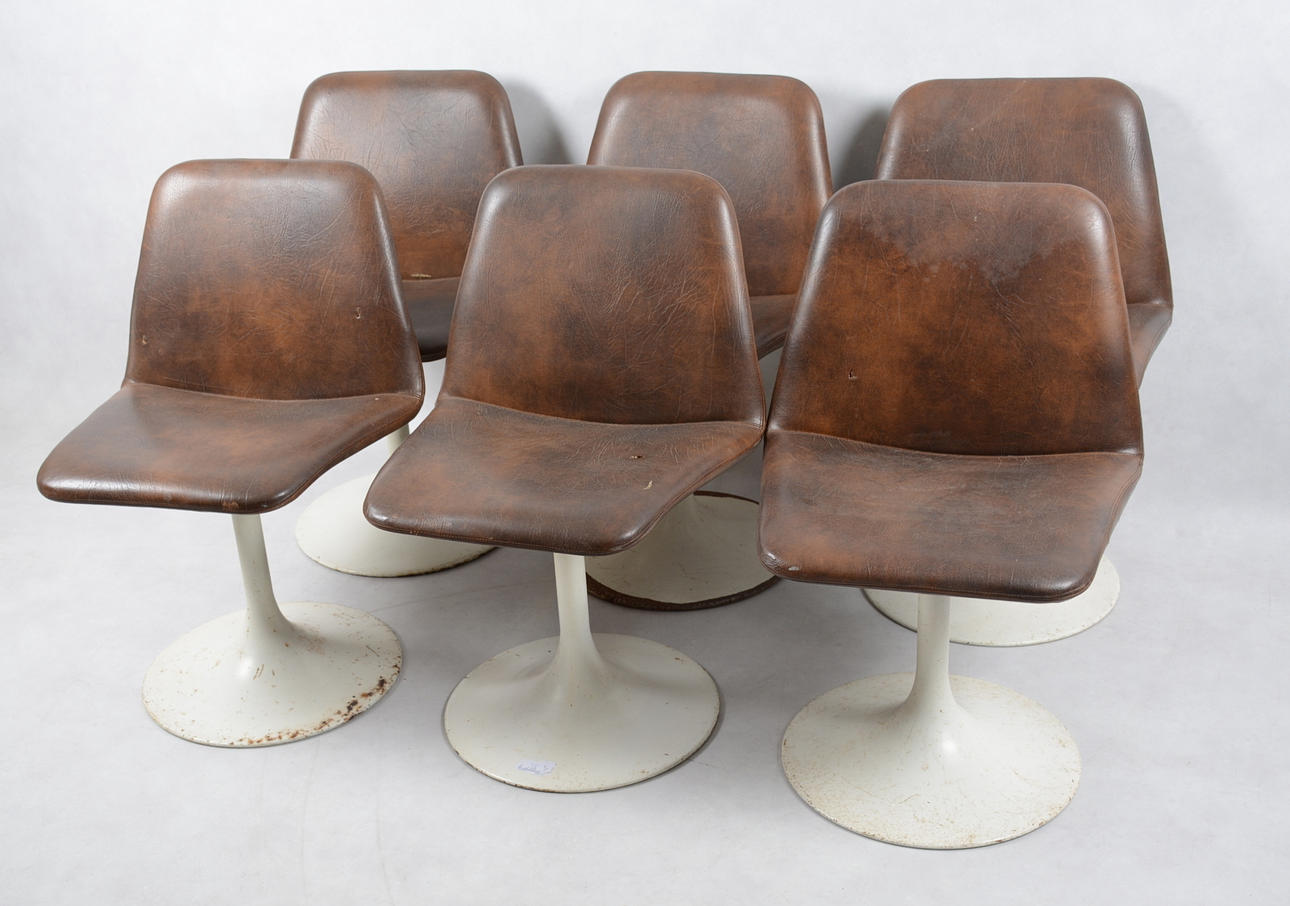 STOLAR, 6-stycken, "Vinga", Johansson design.