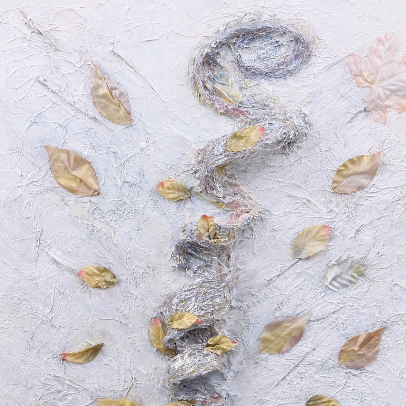 ELISABETH AHLMARK GESTER. Komposition, "Virvelvind", signerad.