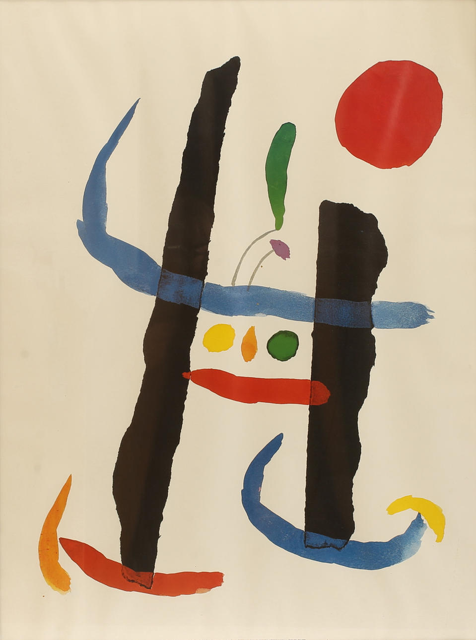 JOAN MIRÓ. After, poster.