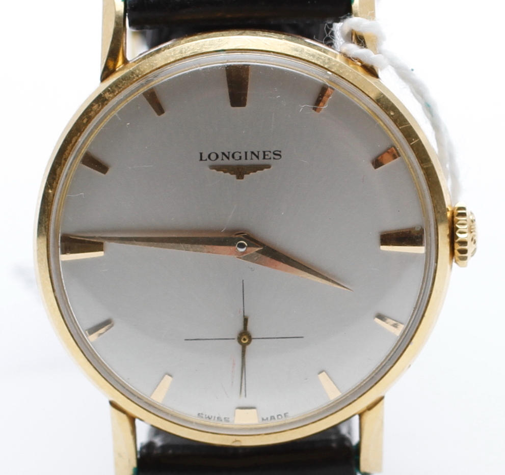 MEN'S Wristwatch, Longines, 18k gold.