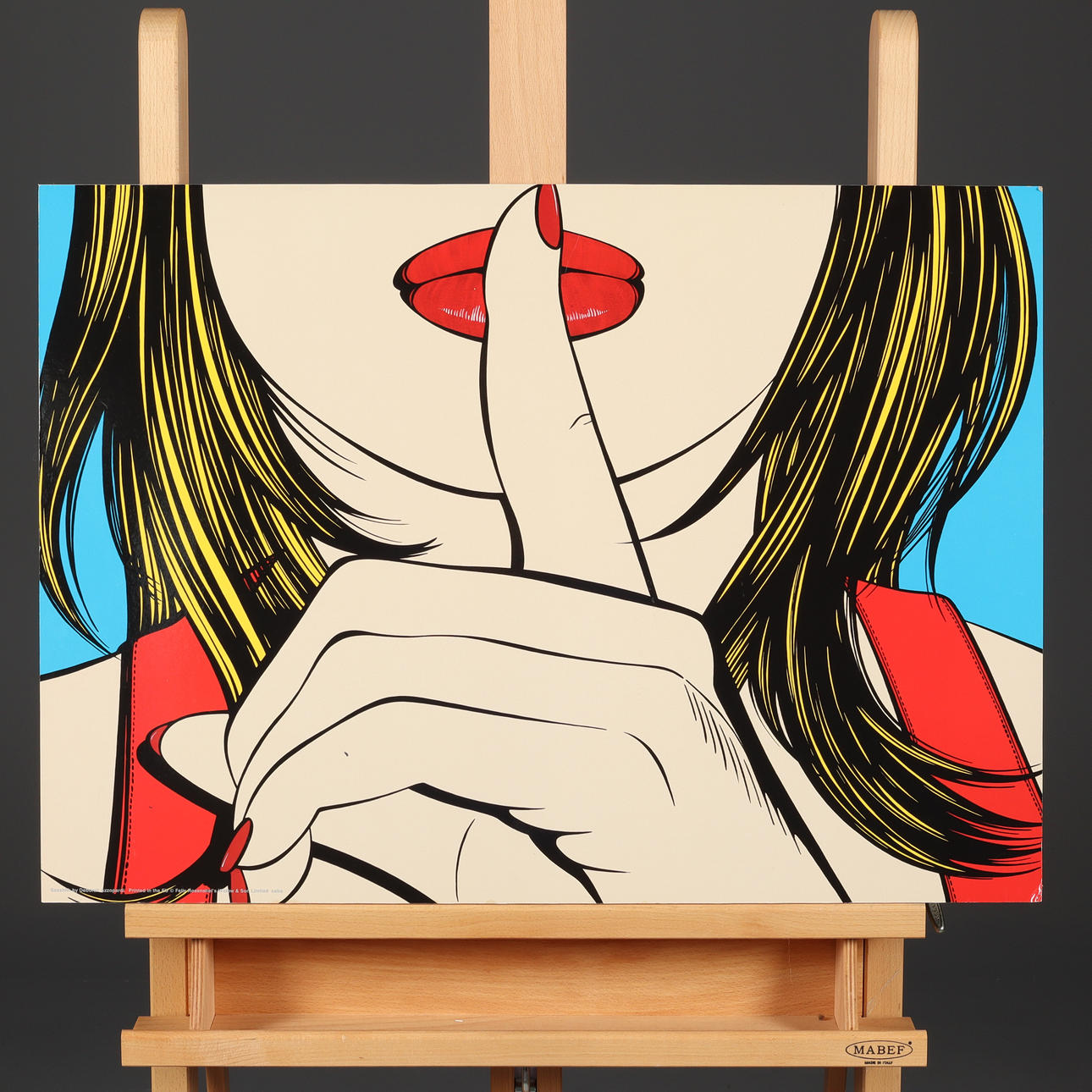 DEBORAH AZZOPARDI. PRINT, "Sssshhh", Solmyra IKEA.