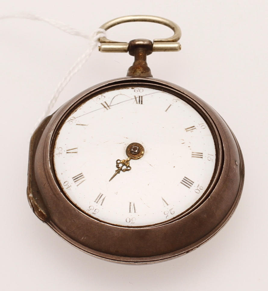 FICKUR, silver, John Barber, Stratford, England, 1700/1800-tal.