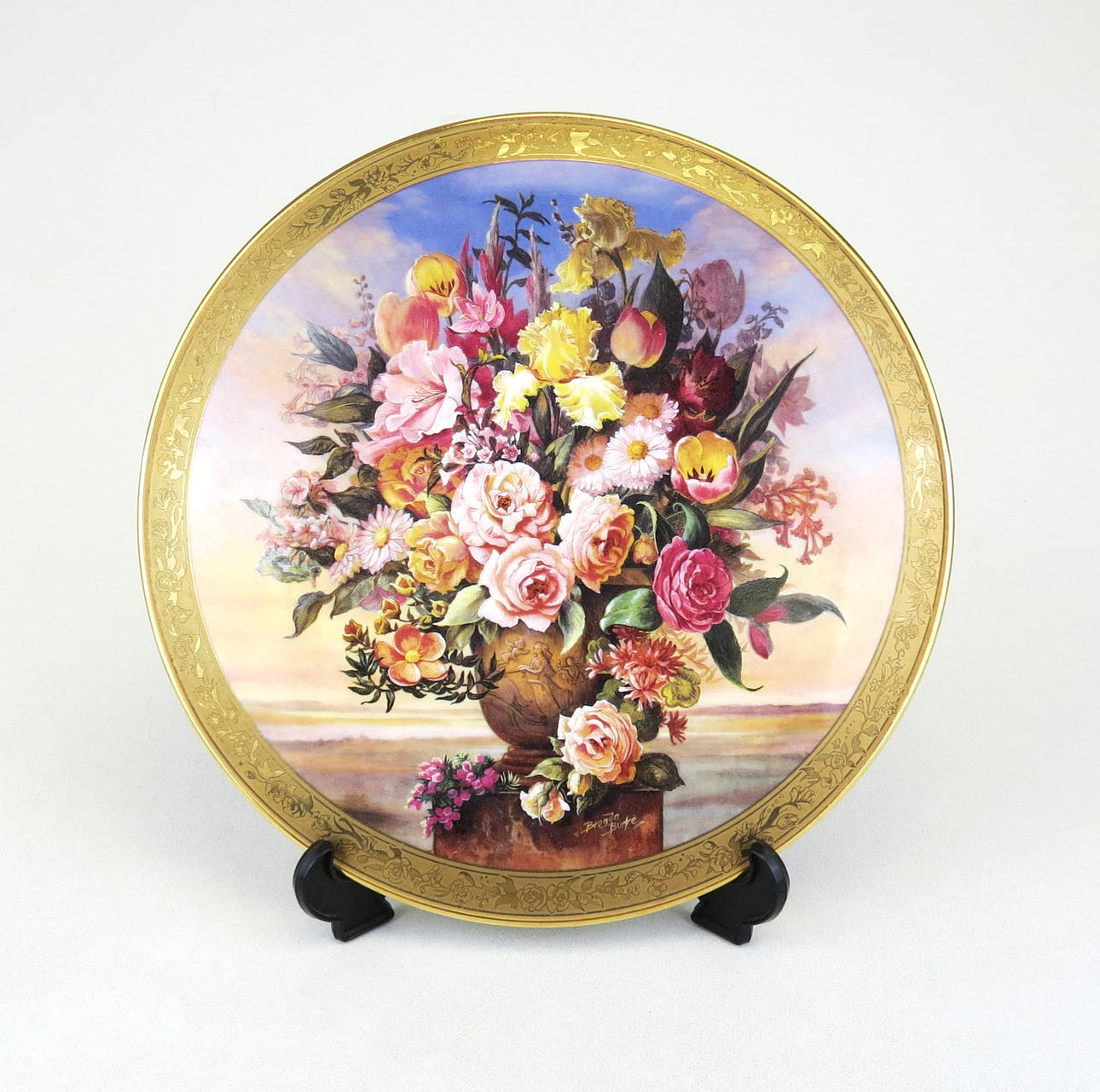 LIMITED EDITION ROYAL ALBERT 'TOMORROW DAWN' PLAQUE.