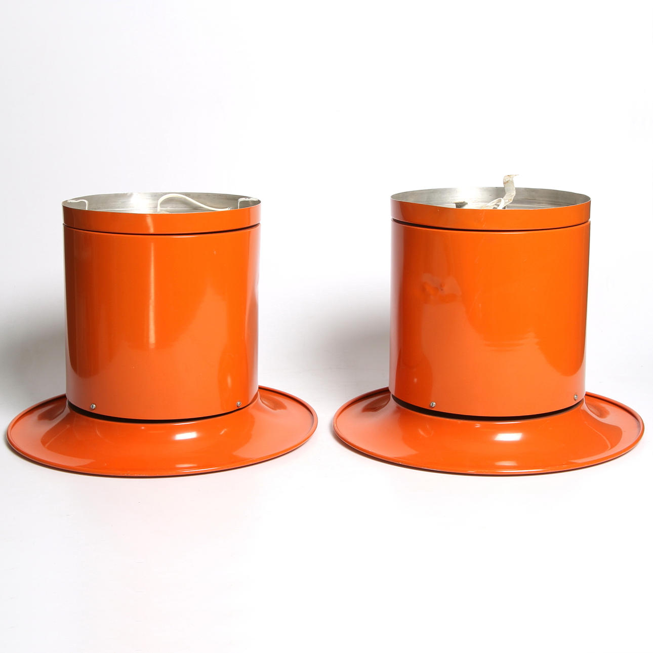 TAKLAMPOR 2 st, Hans-Agne Jakobsson, Markaryd. 1960-tal.