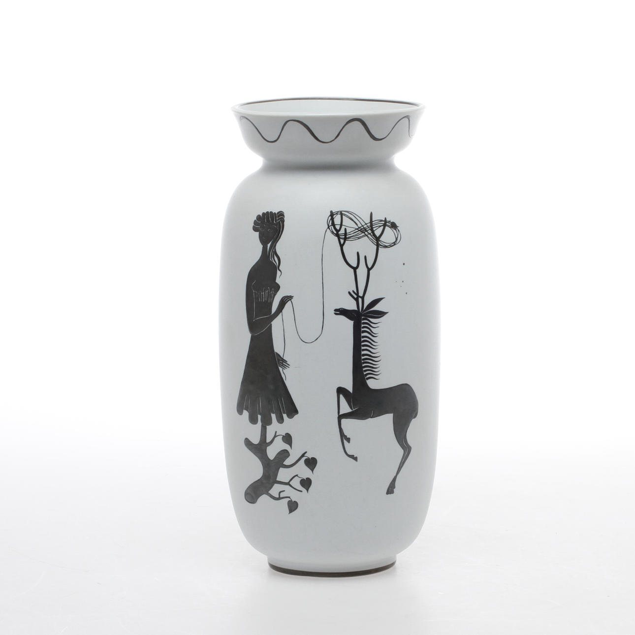 VAS, stengods, "Grazia" Stig Lindberg Gustavsberg.