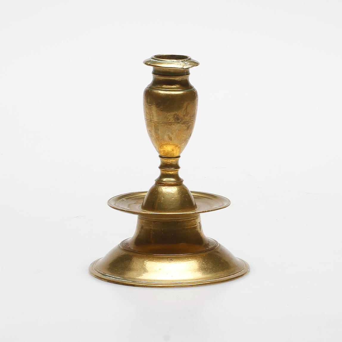 LJUSTAKE, mässing, barock, 1700-tal.