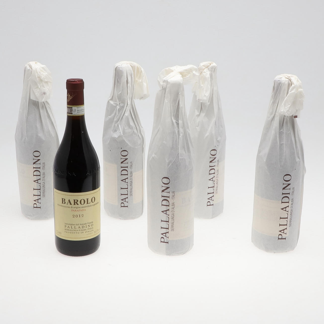 PALLADINO BAROLO PARAFADA, 2012.