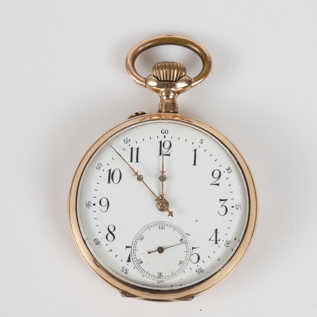 LOMMEUR, Remontoir Ancre, 14K guld.