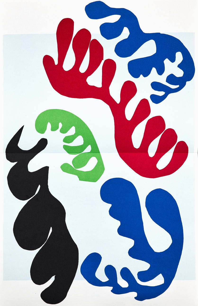 HENRI MATISSE. EFTER. Litografi "Lagoons".