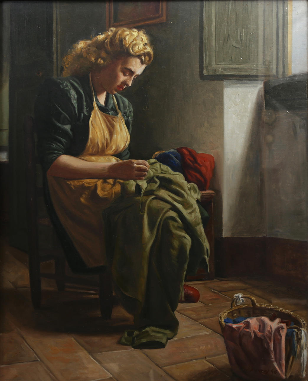 JOAN BAIXAS SIGALÉS. Una joven.