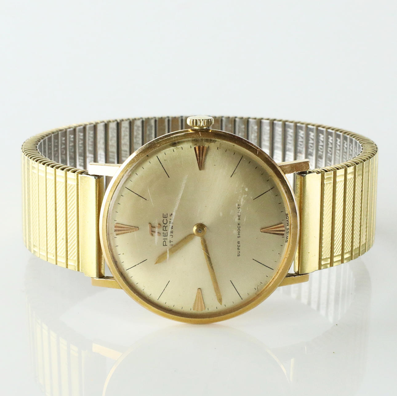 ARMBANDUHR, Pierce, Gold 18K.