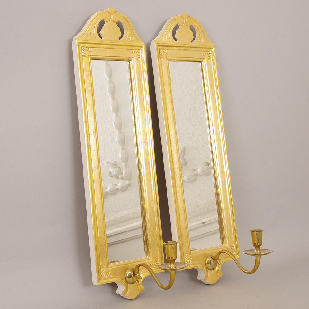 SPEGELLAMPETTER, 1 par, "Regnaholm", Ikeas 1700-tals serie.