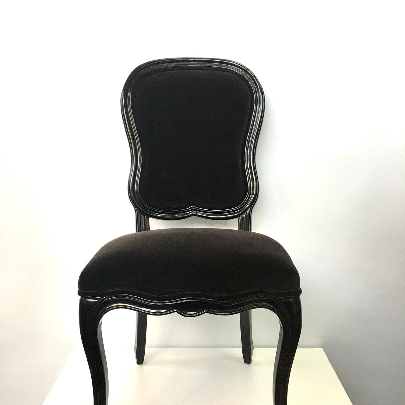 STÜHLE SCHWARZ - 4X STÜCK - SIA.